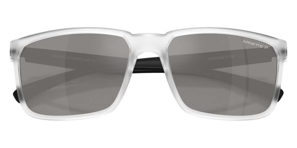 ARNETTE AN4251 Stripe 2761Z3 58 - Matte Crystal / Gray Mirrored Silver 80 Polarized #id:an42512761z3_s:100125