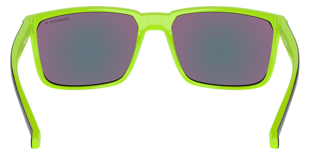 ARNETTE AN4251 Stripe 29421I 58 - Black/Fluo Green / Dark Gray Mirrored Green Polarized #id:an425129421i_s:100115