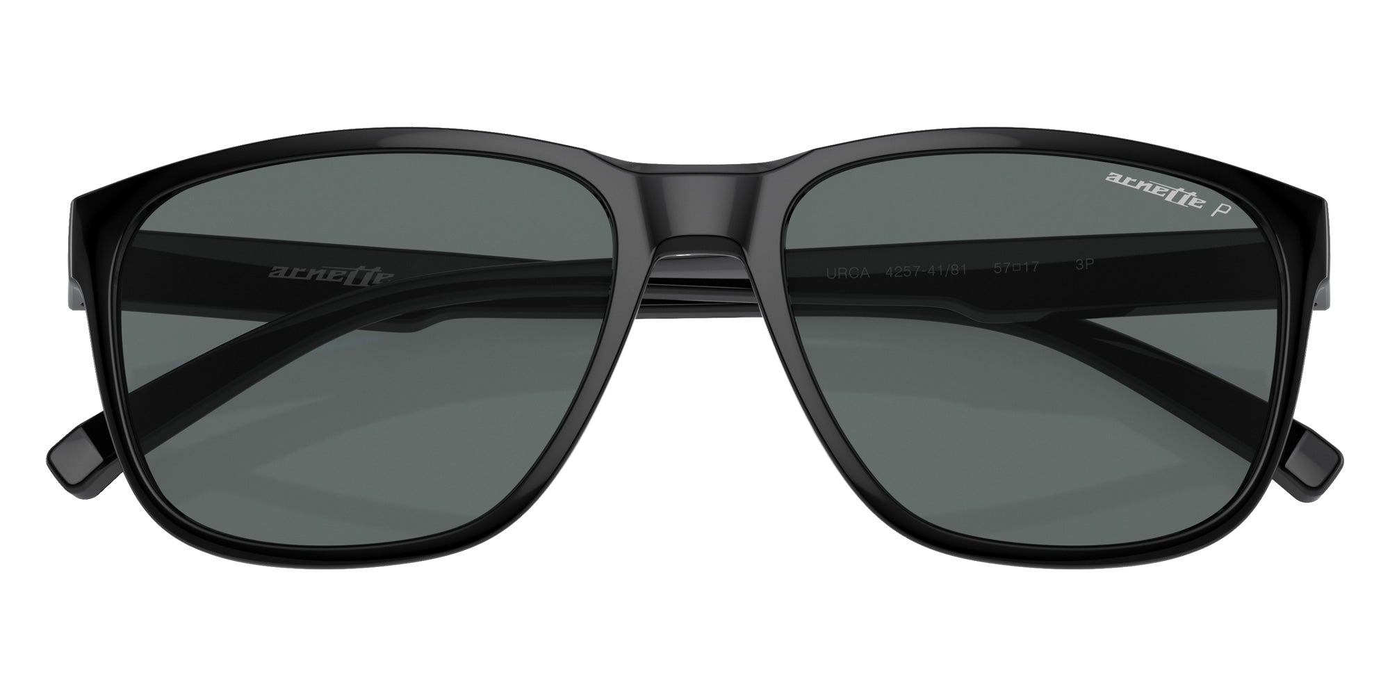 ARNETTE AN4257 Urca 41/81 57 - Shiny Black / Polarized Dark Gray #id:an42574181_s:100125