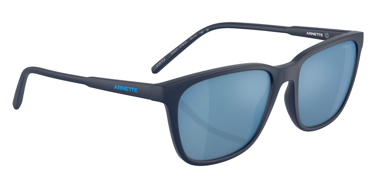 ARNETTE AN4291 Cortex 275922 57 - Matte Dark Blue / Dark Gray Mirrored Water Polarized #id:an4291275922_s:100120