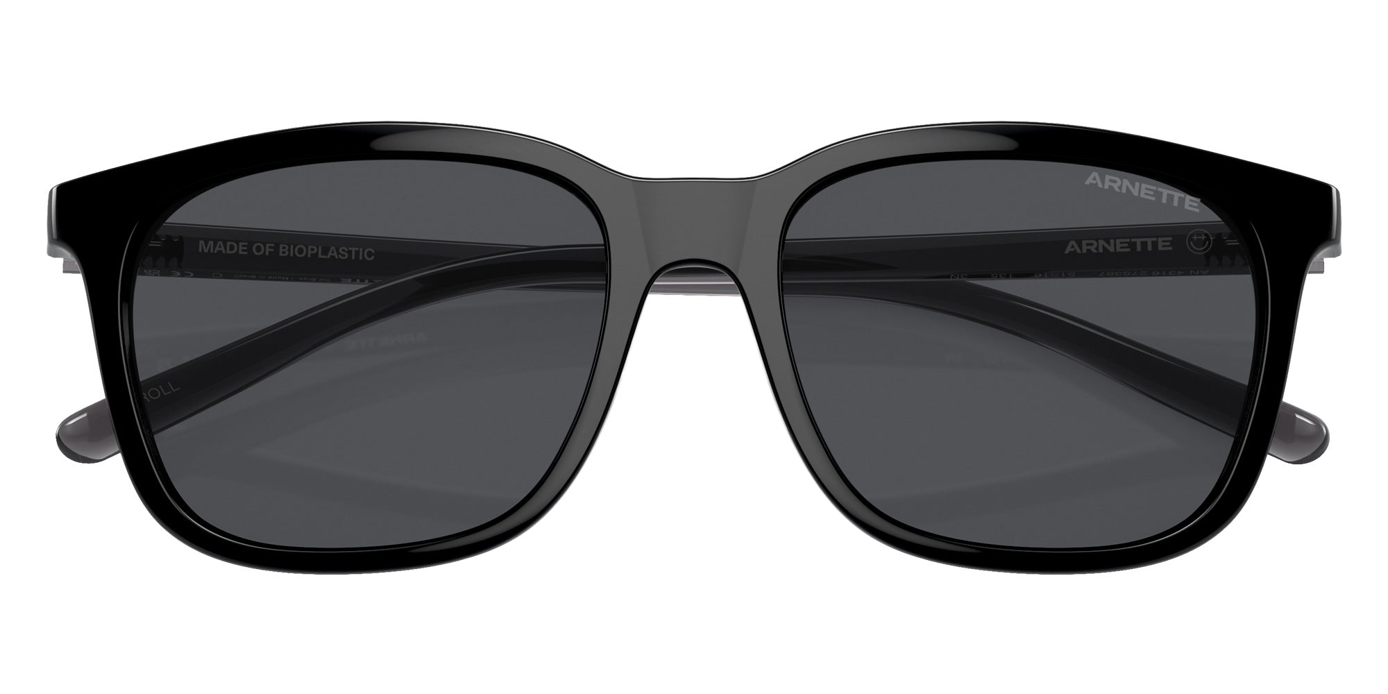 ARNETTE AN4316 C'Roll 275387 51 - Black / Dark Gray #id:an4316275387_s:100125