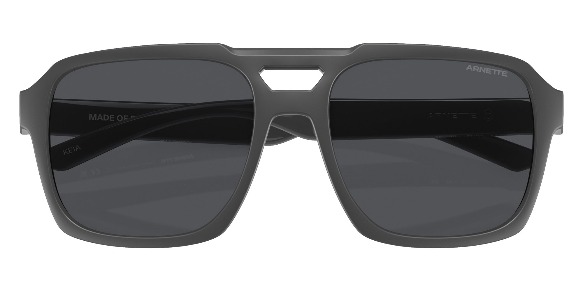 ARNETTE AN4339 Keia 287087 57 - Medium Gray Matte/Shiny #id:an4339287087_s:100125