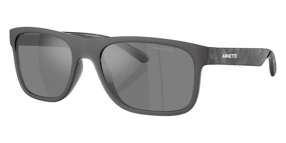 ARNETTE AN4341 Khim 27866G 56 - Transparent Gray Matte/Shiny / Gray Mirrored Silver #id:an434127866g_s:100105