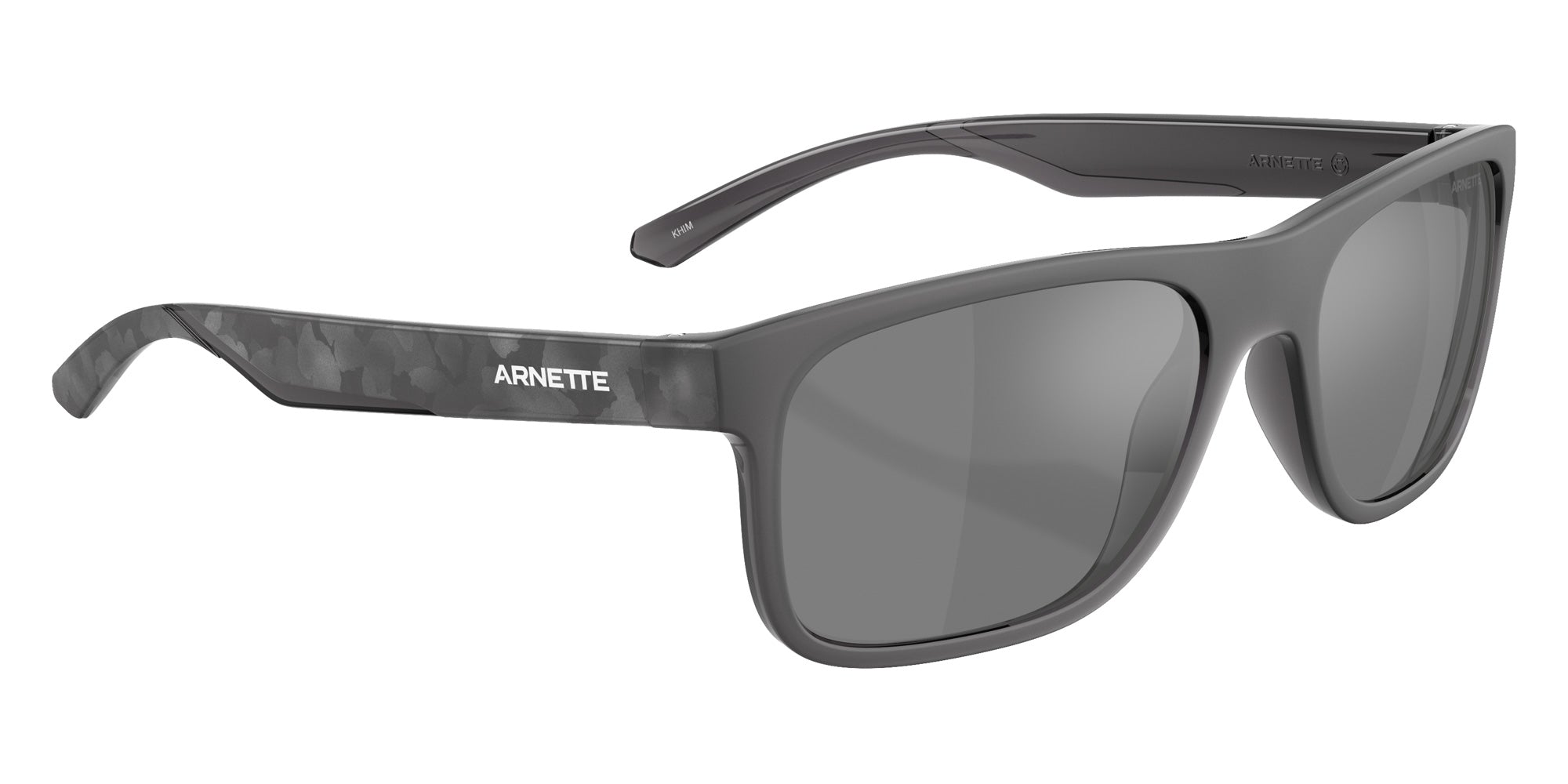 ARNETTE AN4341 Khim 27866G 56 - Transparent Gray Matte/Shiny / Gray Mirrored Silver #id:an434127866g_s:100120