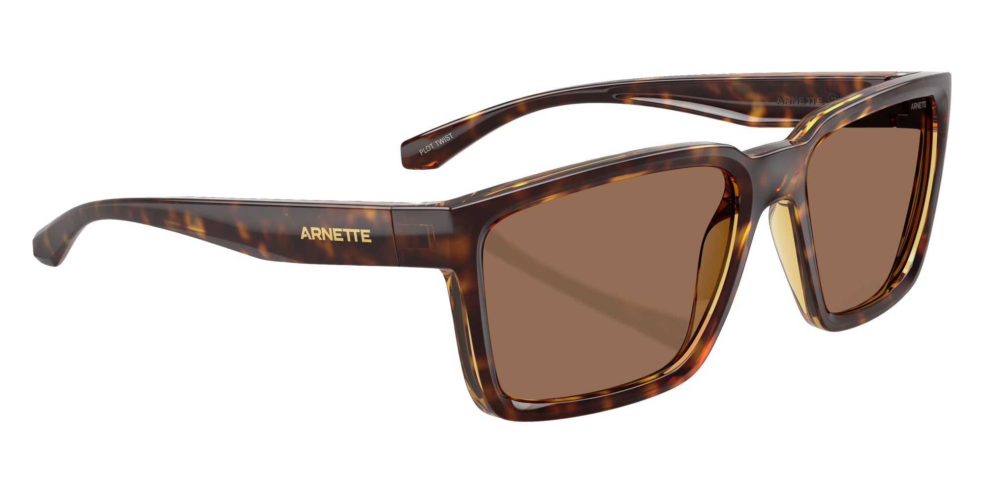 ARNETTE AN4346 Plot Twist 277073 57 - Dark Havana #id:an4346277073_s:100120