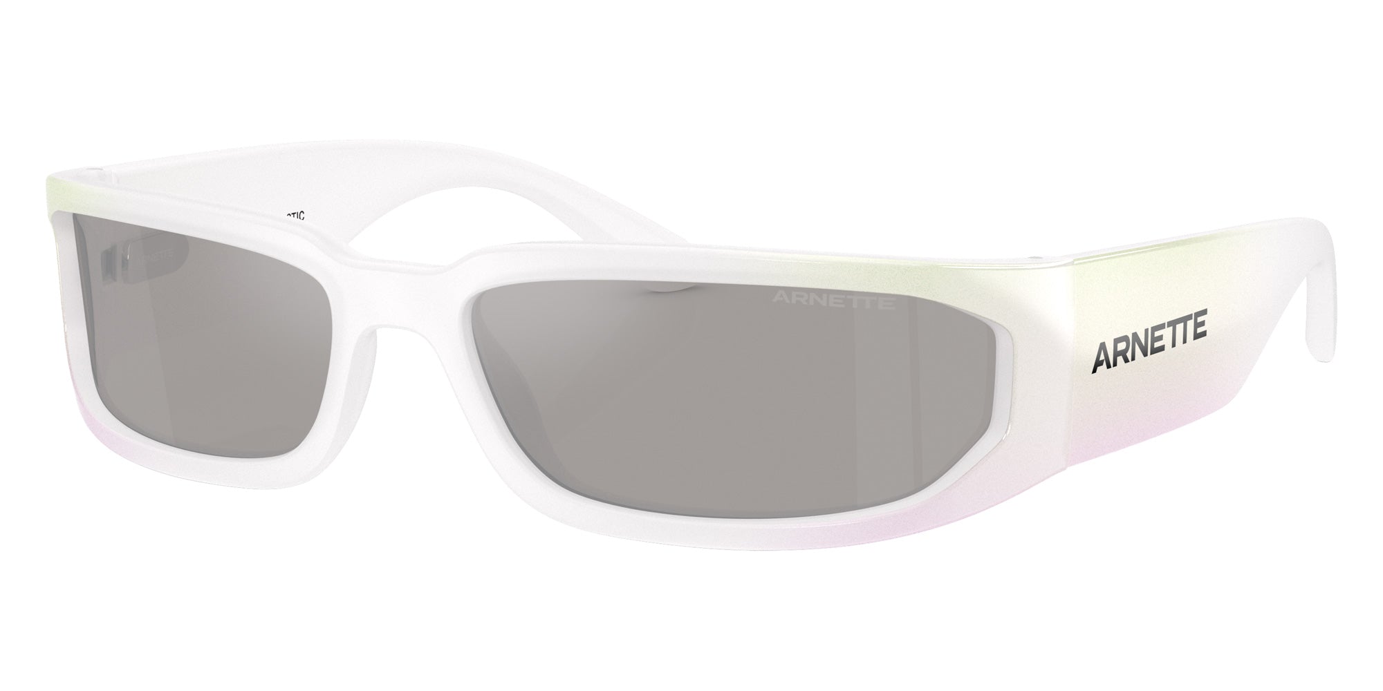 ARNETTE AN4349 Smaze 29746G 62 - Opalescent White Gradient / Light Gray Mirrored Silver #id:an434929746g_s:100105