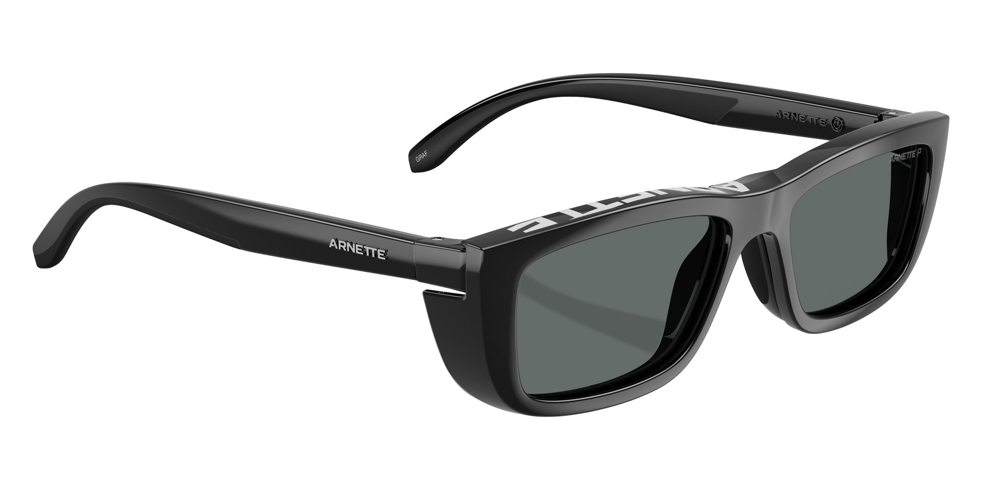ARNETTE AN4356 Graf 27581W 54 - Black/Black Rubber #id:an435627581w_s:100125