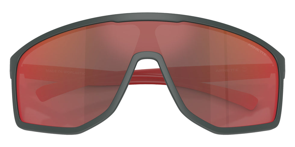 ARNETTE AN4360 Stripe-M 28416Q 136 - Dark Gray / Dark Gray Mirrored Red/Yellow #id:an436028416q_s:102125