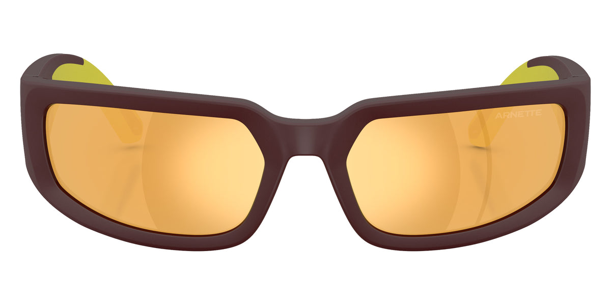 ARNETTE AN4382 30526O 61 - Matte Bordeuax/Light Green / Coffee Mirrored Gold #id:an438230526o_s:106100