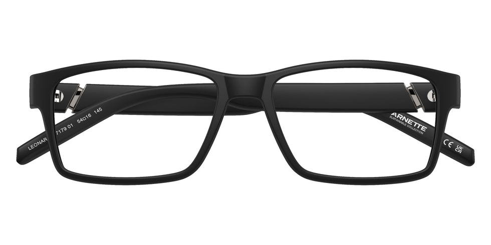 ARNETTE AN7179 Leonardo 01 52 - Matte Black / Transparent #id:an717901_s:100125