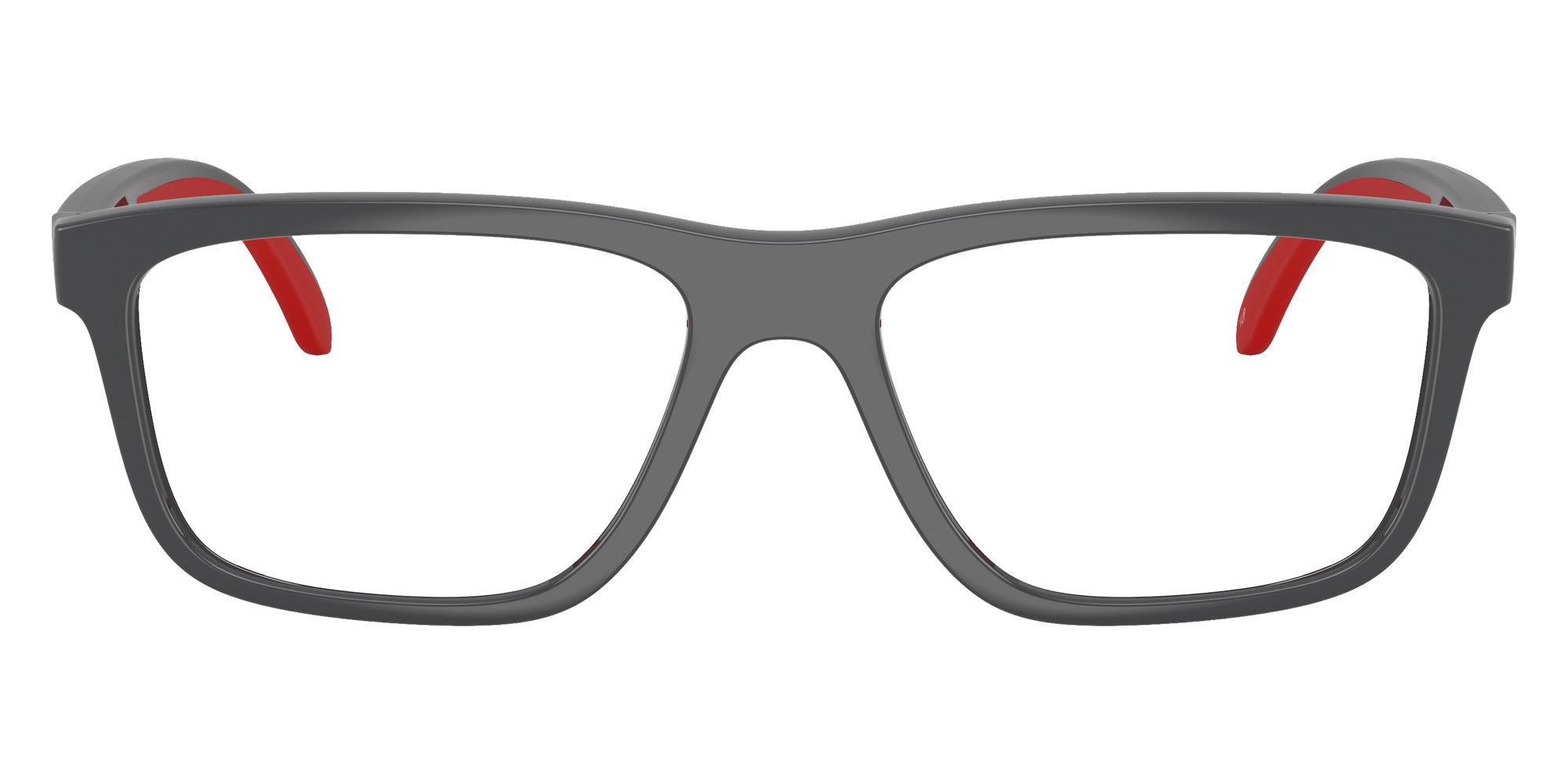 ARNETTE AN7271 YUP 2841 55 - Dark Gray/Red Rubber / Recycled Demo #id:an72712841_s:102100