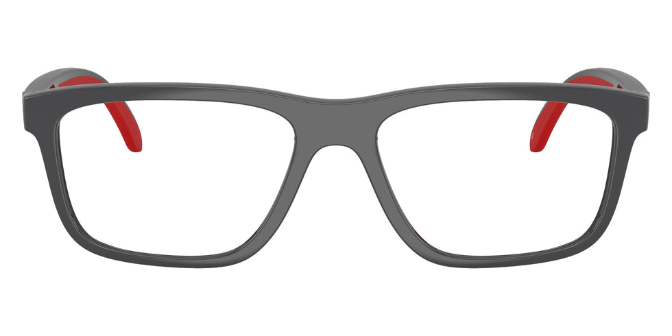 ARNETTE AN7271 YUP 2841 55 - Dark Gray/Red Rubber / Recycled Demo #id:an72712841_s:102100