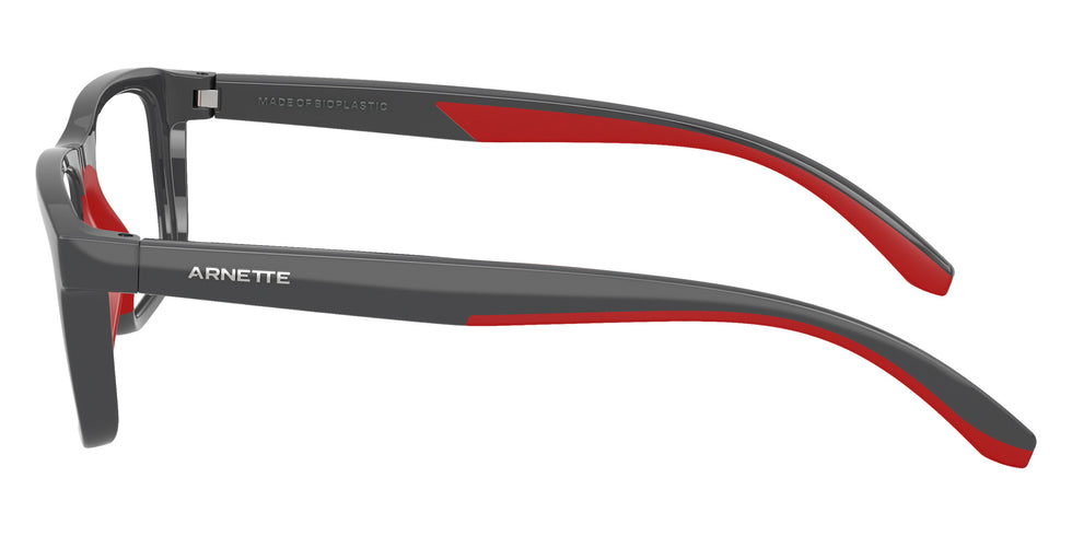 ARNETTE AN7271 YUP 2841 55 - Dark Gray/Red Rubber / Recycled Demo #id:an72712841_s:102110