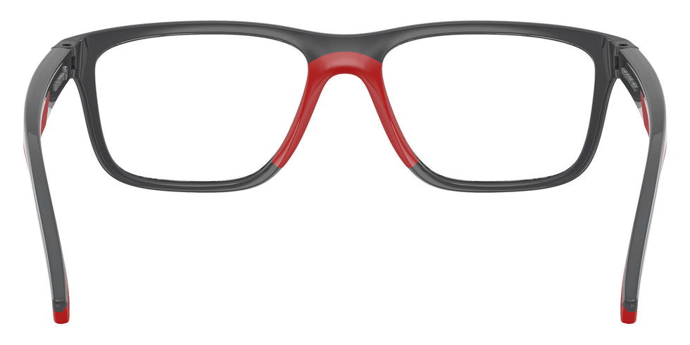 ARNETTE AN7271 YUP 2841 55 - Dark Gray/Red Rubber / Recycled Demo #id:an72712841_s:102115