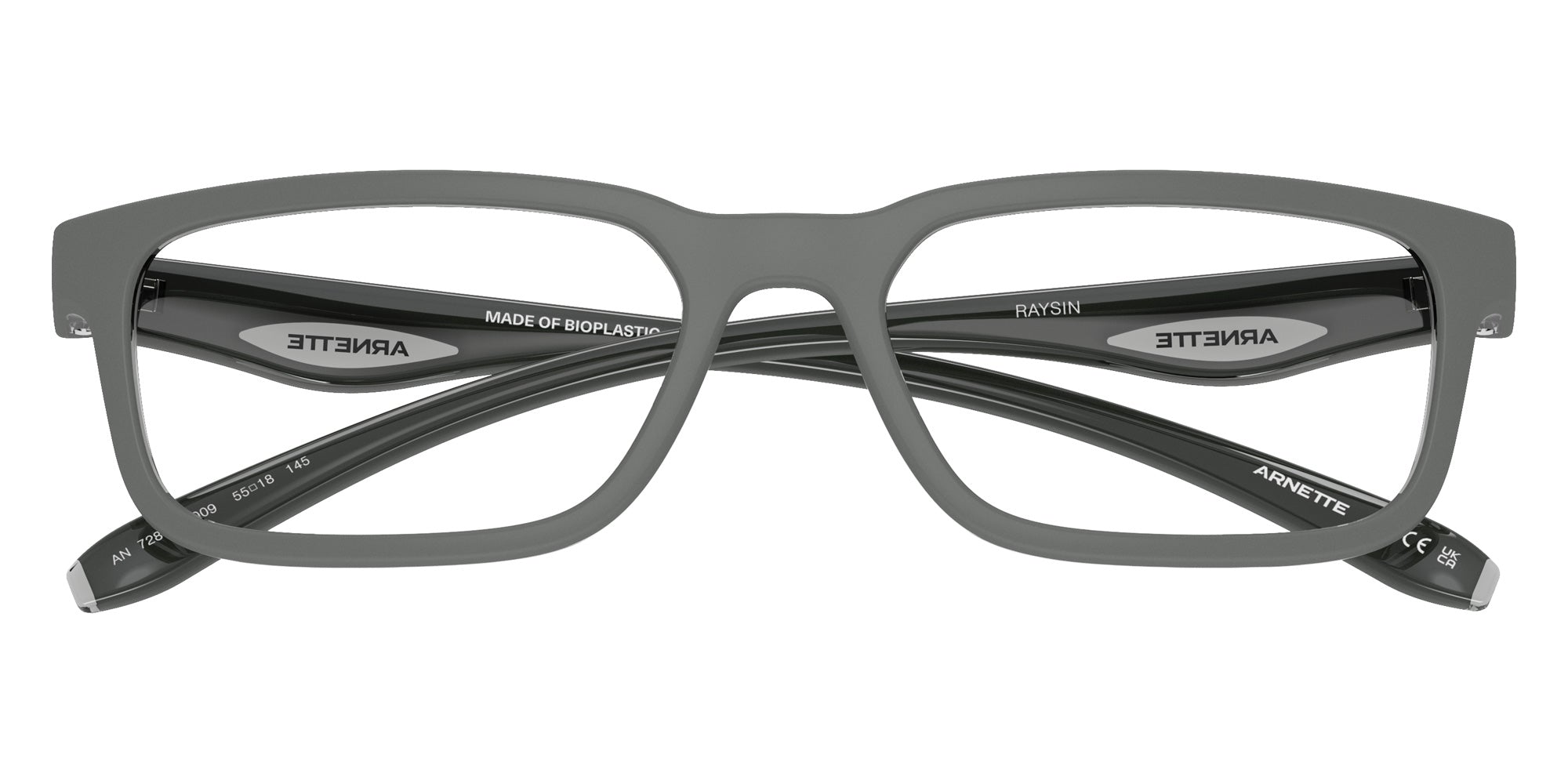 ARNETTE AN7283 Raysin 3009 53 - Gray/Transparent Gray #id:an72833009_s:100125