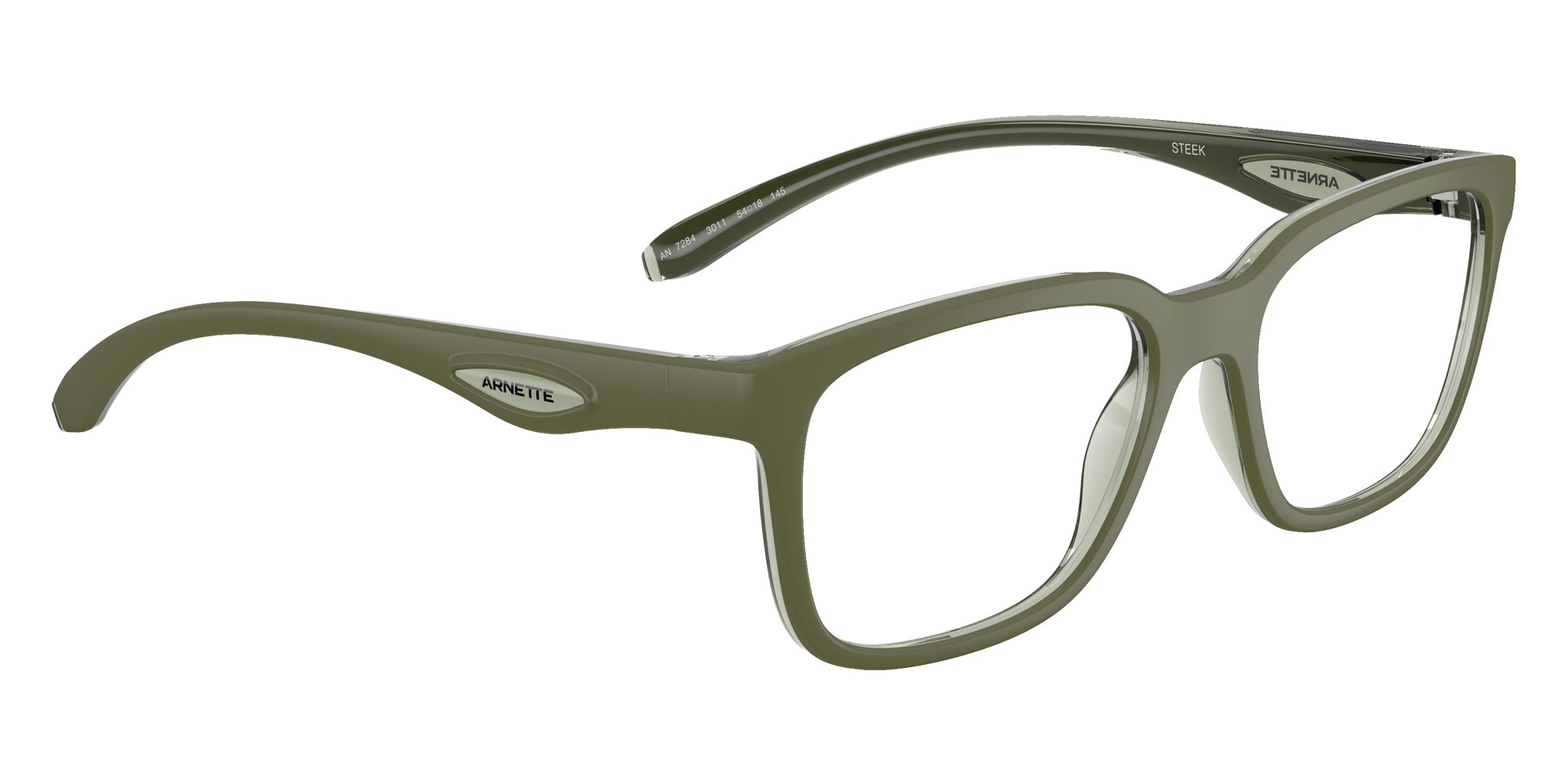 ARNETTE AN7284 Steek 3011 54 - Military/Transparent Green #id:an72843011_s:102120