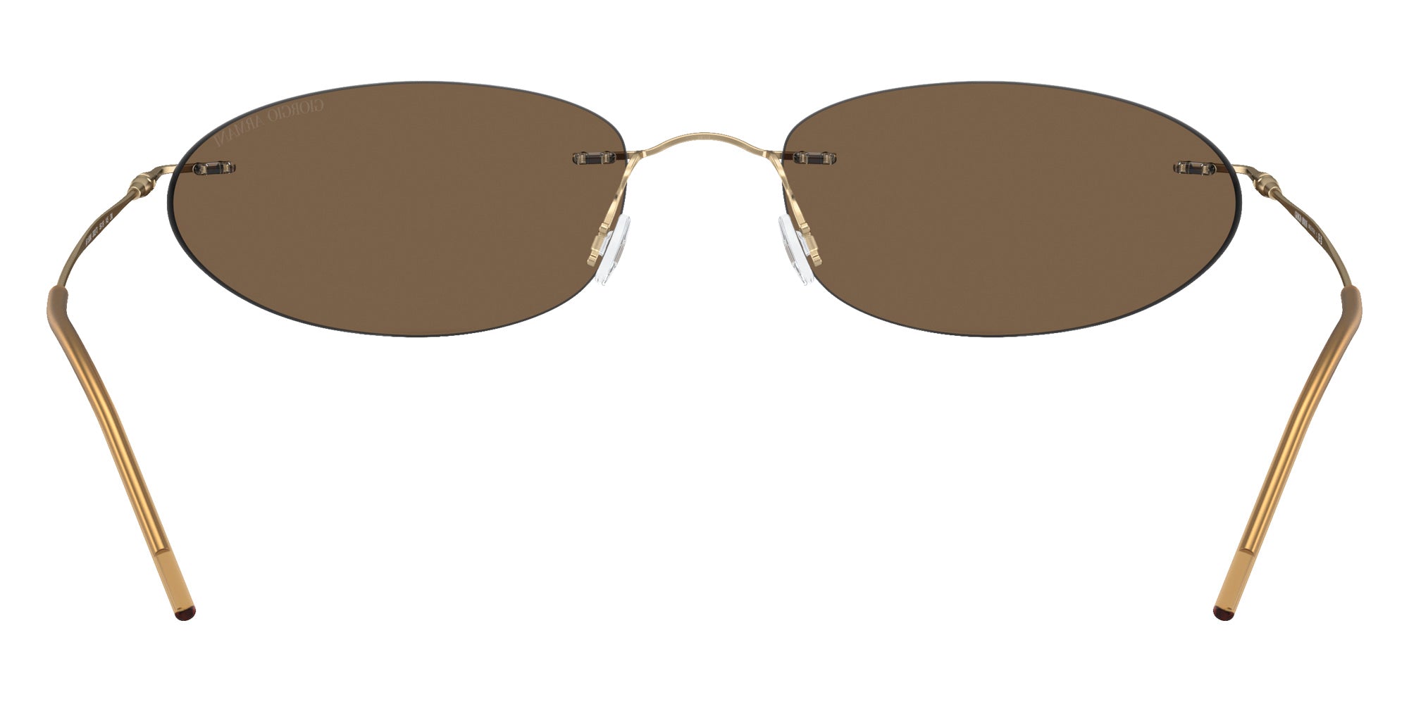 GIORGIO ARMANI AR1508M 300273 58 - Matte Pale Gold / Dark Brown #id:ar1508m300273_s:100115