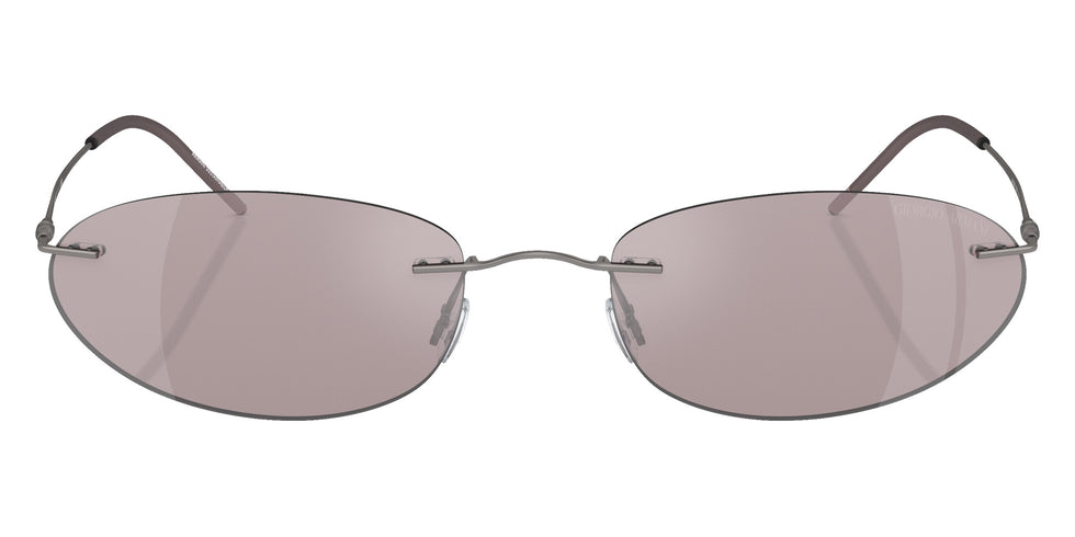 GIORGIO ARMANI AR1508M 3003AK 58 - Matte Gunmetal / Violet Mirrored Flash Silver #id:ar1508m3003ak_s:102100