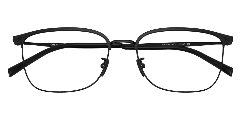 GIORGIO ARMANI AR5143 3001 57 - Matte Black #id:ar51433001_s:100120