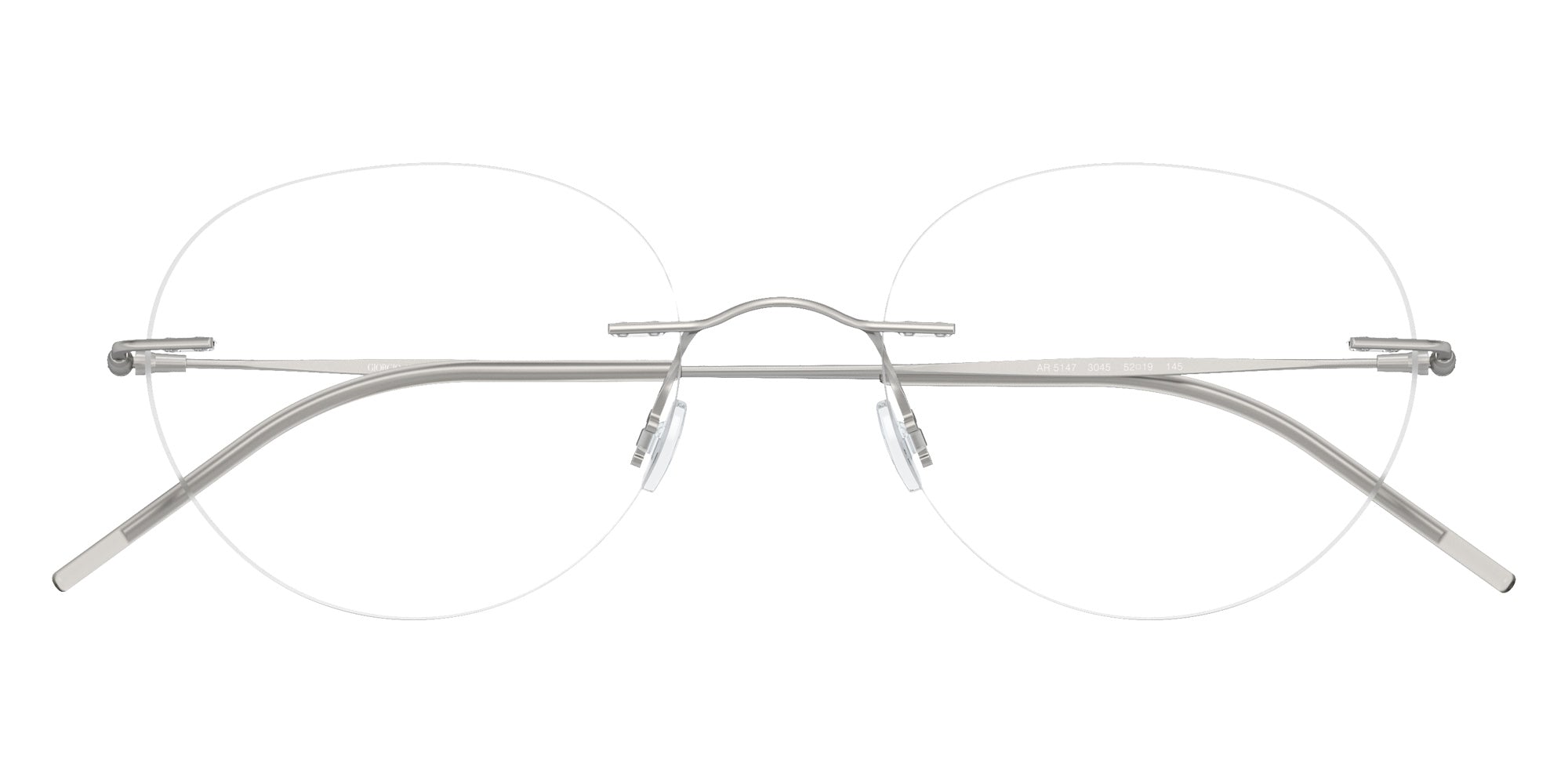 GIORGIO ARMANI AR5147 3045 52 - Matte Silver #id:ar51473045_s:108120