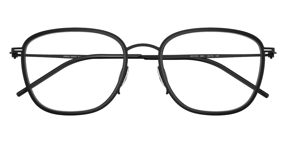 GIORGIO ARMANI AR5154 3001 51 - Matte Black #id:ar51543001_s:100120
