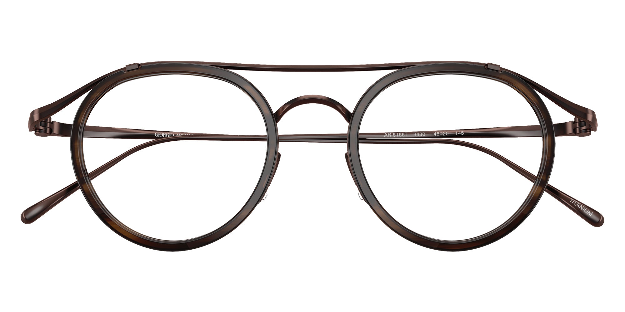 GIORGIO ARMANI AR5166T 3430 46 - Brown Demi Gloss #id:ar5166t3430_s:106100