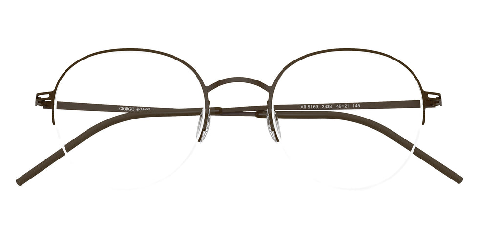 GIORGIO ARMANI AR5169 3438 47 - Matte Brown #id:ar51693438_s:112100