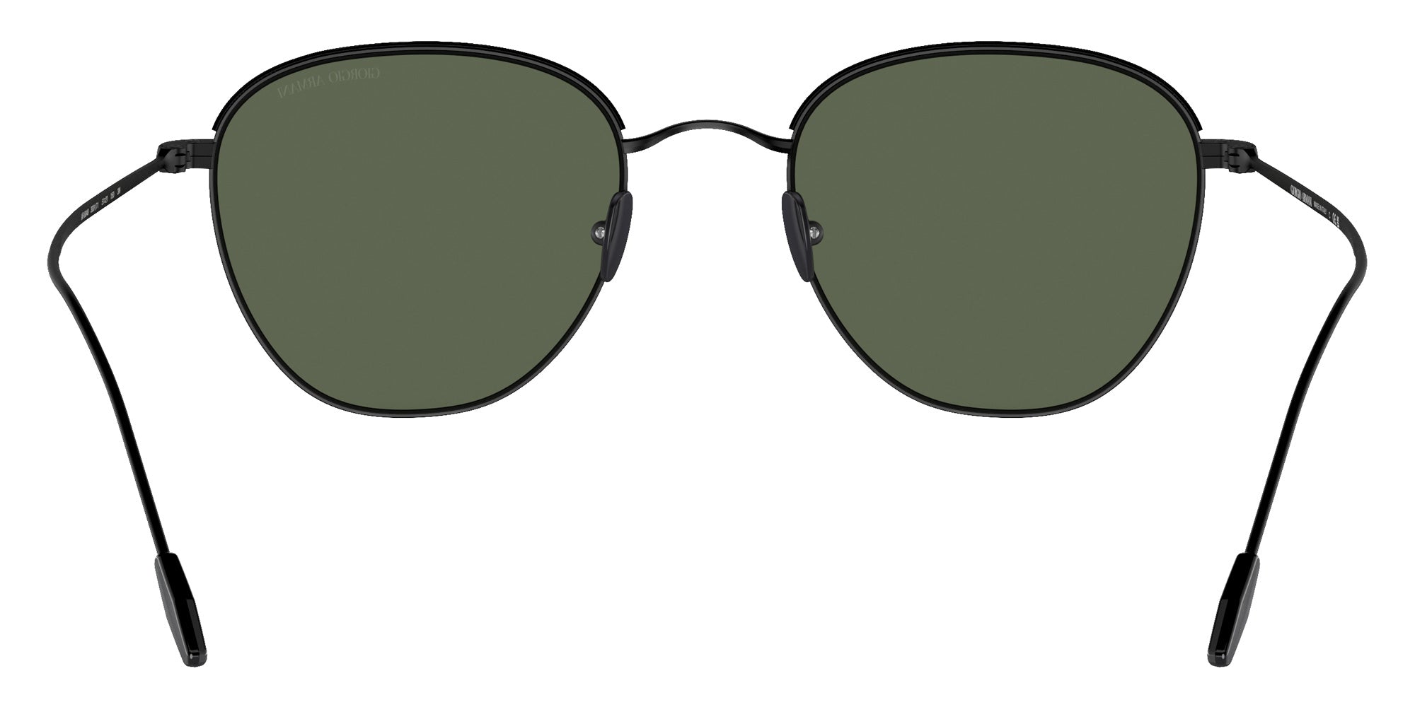 GIORGIO ARMANI AR6048 300171 51 - Matte Black/Black / Green #id:ar6048300171_s:100115