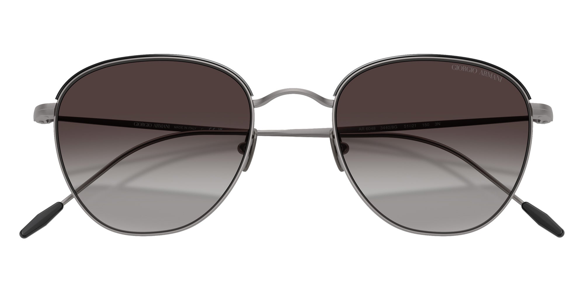 GIORGIO ARMANI AR6048 34408G 51 - Matte Gunmetal #id:ar604834408g_s:100100