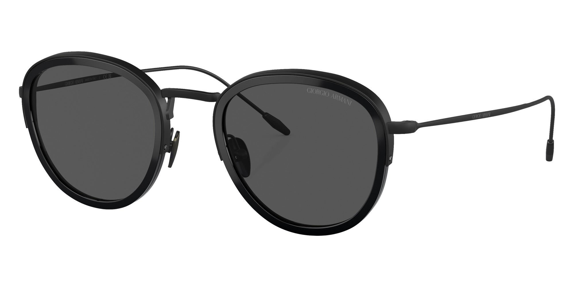 GIORGIO ARMANI AR6068 300187 50 - Black / Gray #id:ar6068300187_s:100105