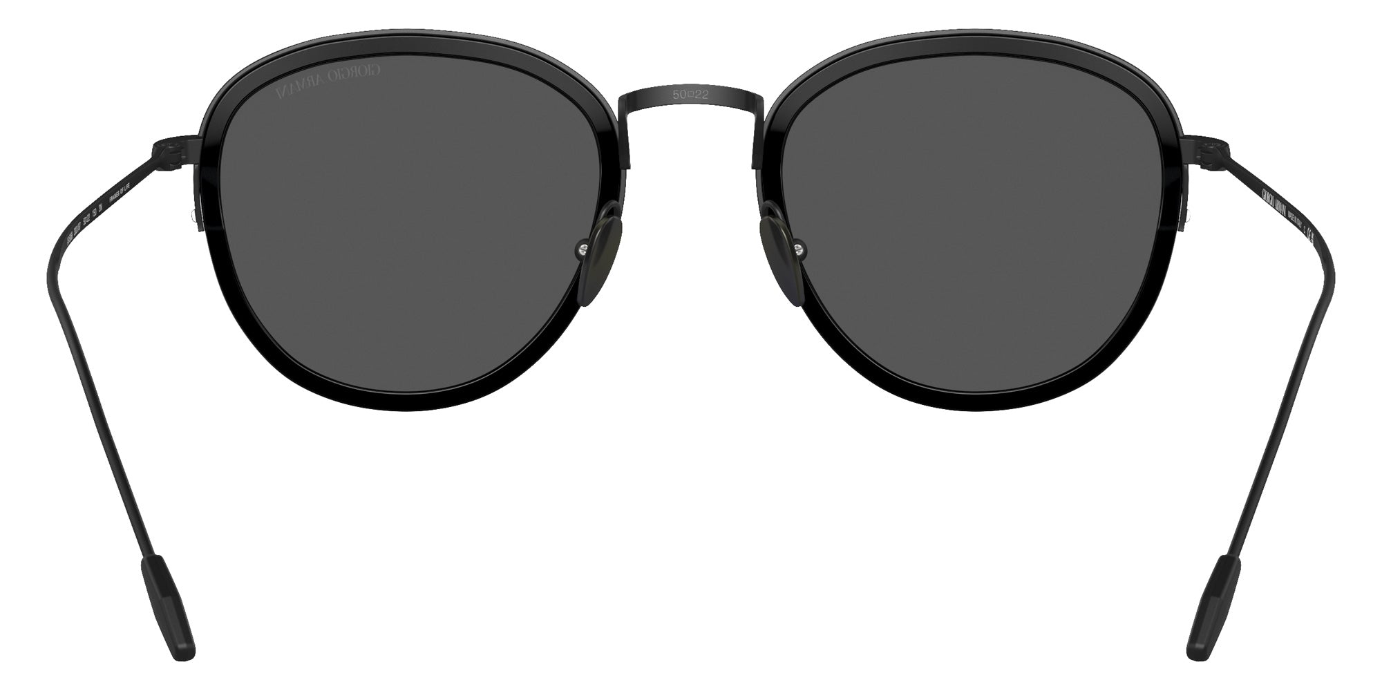 GIORGIO ARMANI AR6068 300187 50 - Black / Gray #id:ar6068300187_s:100115