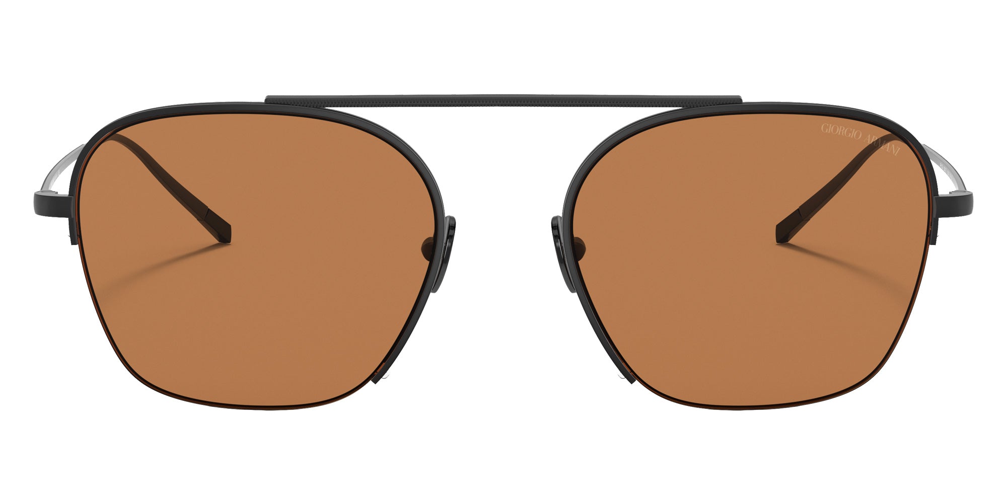 GIORGIO ARMANI AR6124 300173 55 - Matte Black / Brown #id:ar6124300173_s:100100