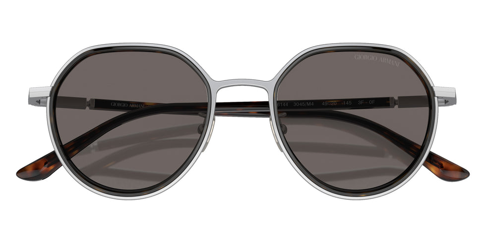 GIORGIO ARMANI AR6144 3045M4 49 - Matte Silver / Photocromatic Brown #id:ar61443045m4_s:100100