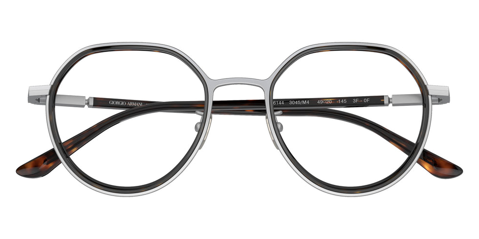 GIORGIO ARMANI AR6144 3045M4 49 - Matte Silver / Photocromatic Brown #id:ar61443045m4_s:100125