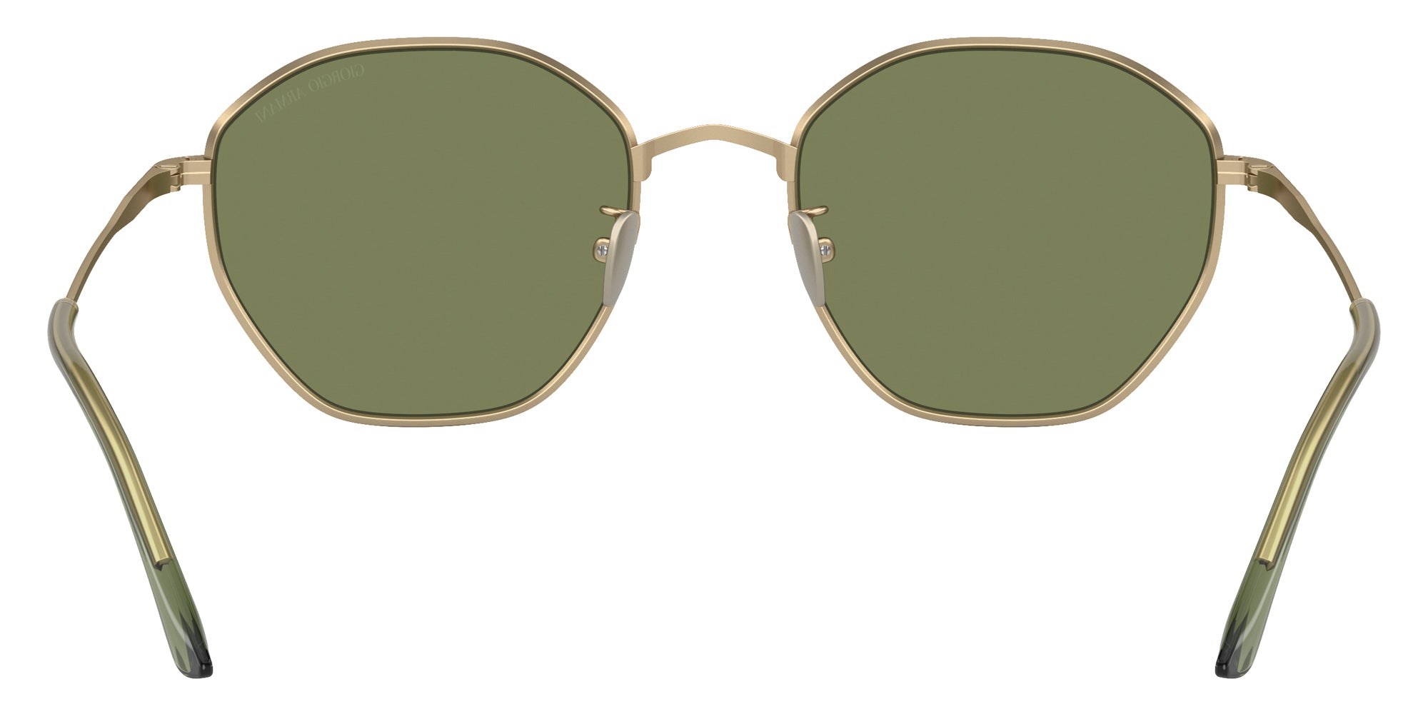 GIORGIO ARMANI AR6150 30022A 53 - Matte Pale Gold / Green #id:ar615030022a_s:100115