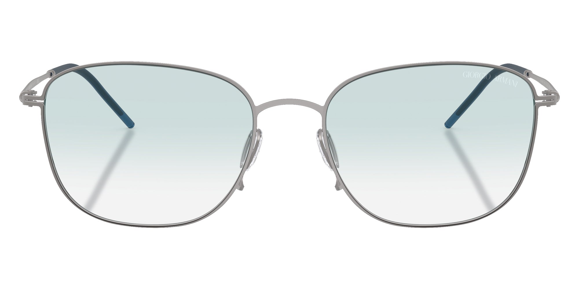 GIORGIO ARMANI AR6168 30033F 54 - Matte Gunmetal / Clear Gradient Light Blue #id:ar616830033f_s:100100
