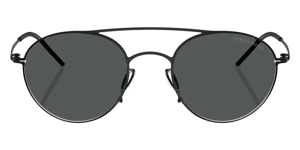 GIORGIO ARMANI AR6169 300187 48 - Matte Black / Dark Gray #id:ar6169300187_s:100100