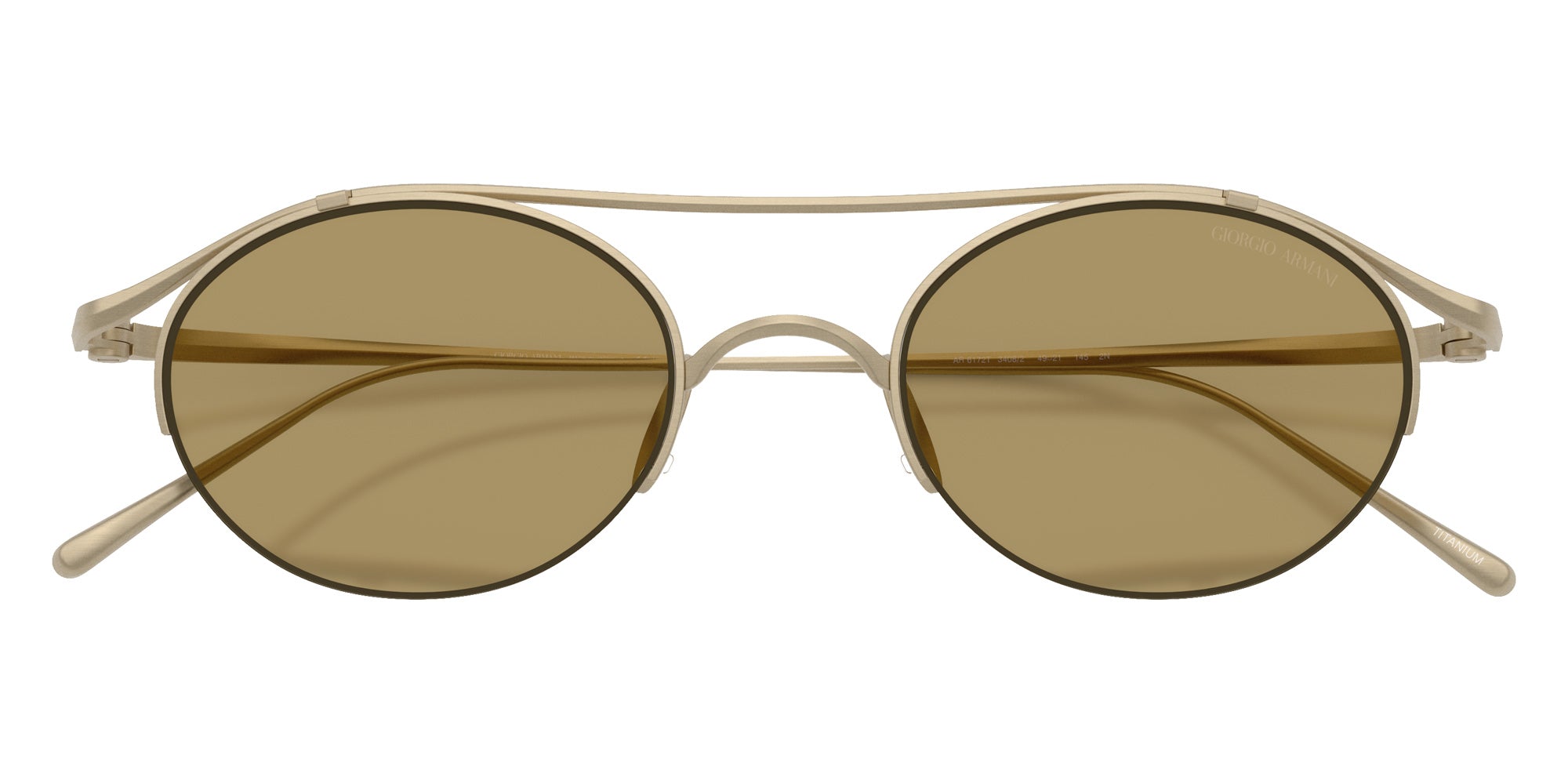 GIORGIO ARMANI AR6172T 3408/2 49 - Brushed Soft Gold #id:ar6172t34082_s:104100