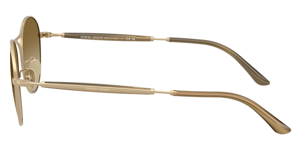 GIORGIO ARMANI AR6177 341713 50 - Matte Pale Gold / Gradient Brown #id:ar6177341713_s:100110