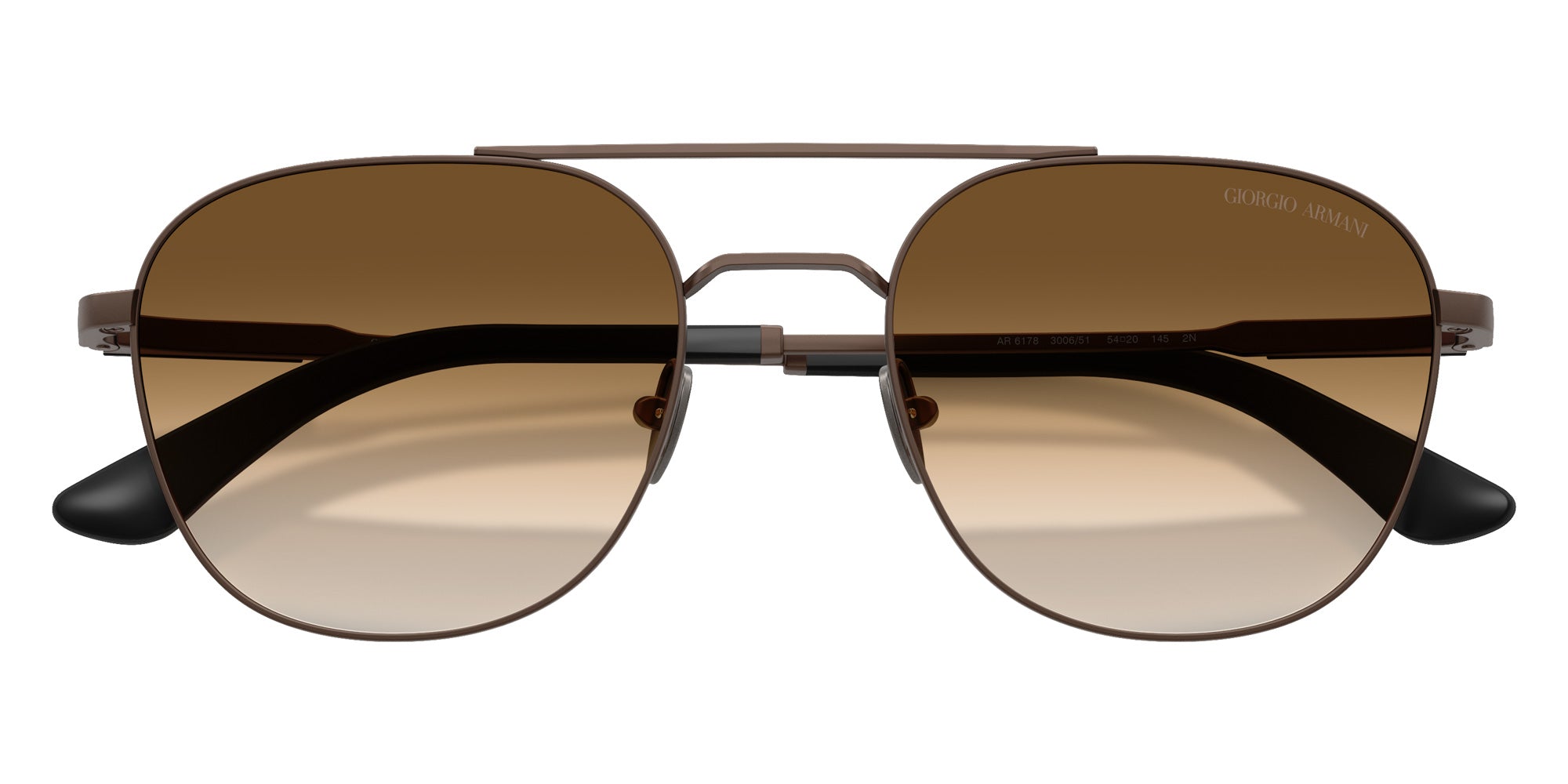 GIORGIO ARMANI AR6178 300651 54 - Matte Copper / Clear Gradient Brown #id:ar6178300651_s:102120