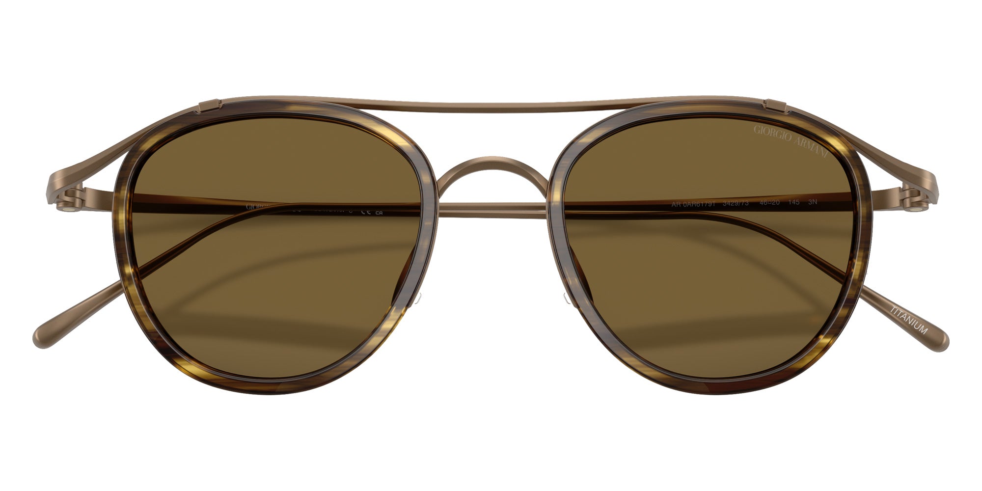 GIORGIO ARMANI AR6179T 342973 46 - Matte Pale Gold #id:ar6179t342973_s:104100