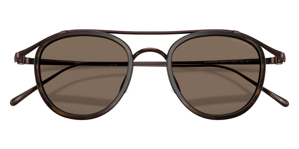 GIORGIO ARMANI AR6179T 343073 46 - Brown Demi Gloss #id:ar6179t343073_s:106100