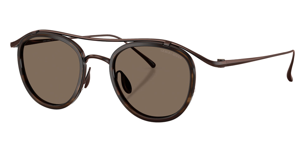 GIORGIO ARMANI AR6179T 343073 46 - Brown Demi Gloss #id:ar6179t343073_s:106105