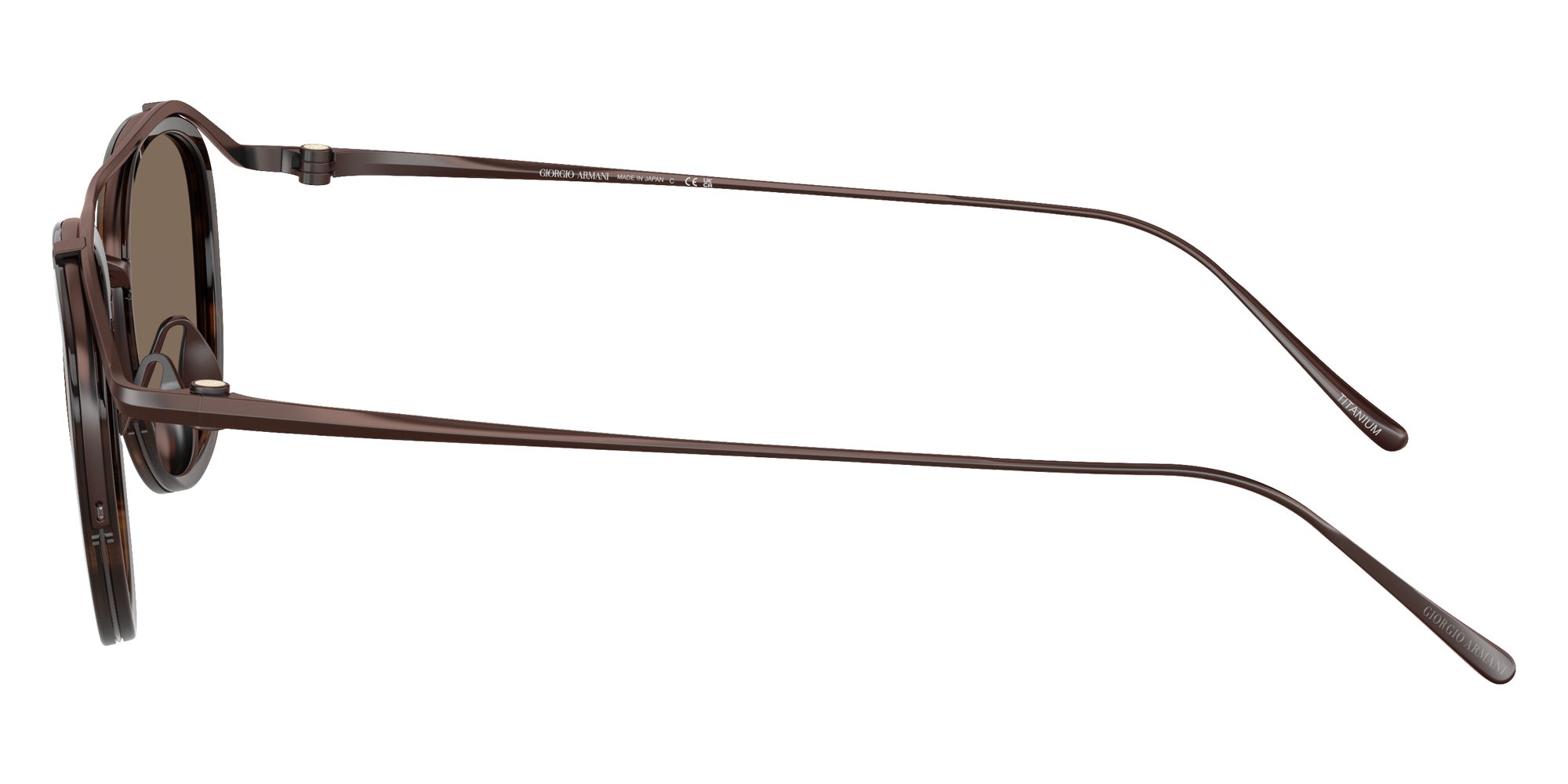 GIORGIO ARMANI AR6179T 343073 46 - Brown Demi Gloss #id:ar6179t343073_s:106110