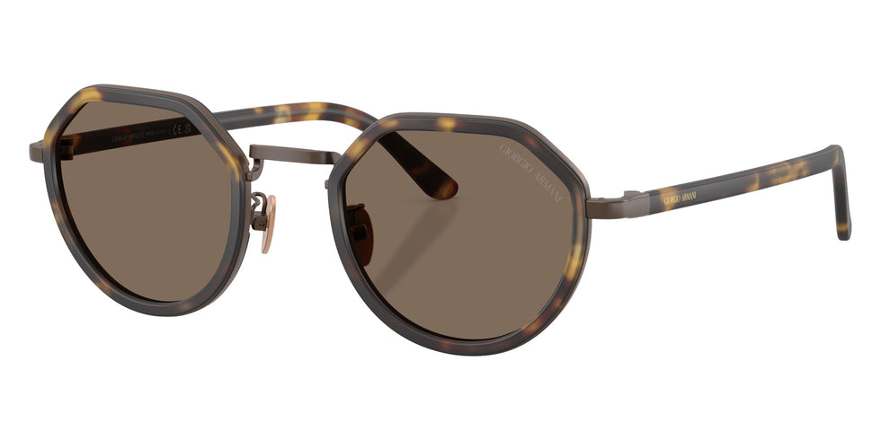 GIORGIO ARMANI AR6181 640573 48 - Matte Yellow Havana #id:ar6181640573_s:106105