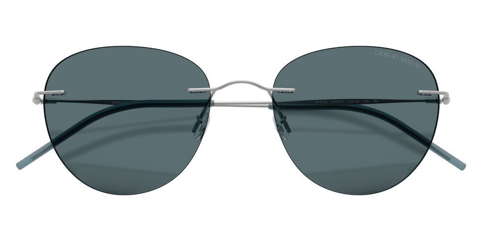 GIORGIO ARMANI AR6182 304587 53 - Matte Silver #id:ar6182304587_s:106100