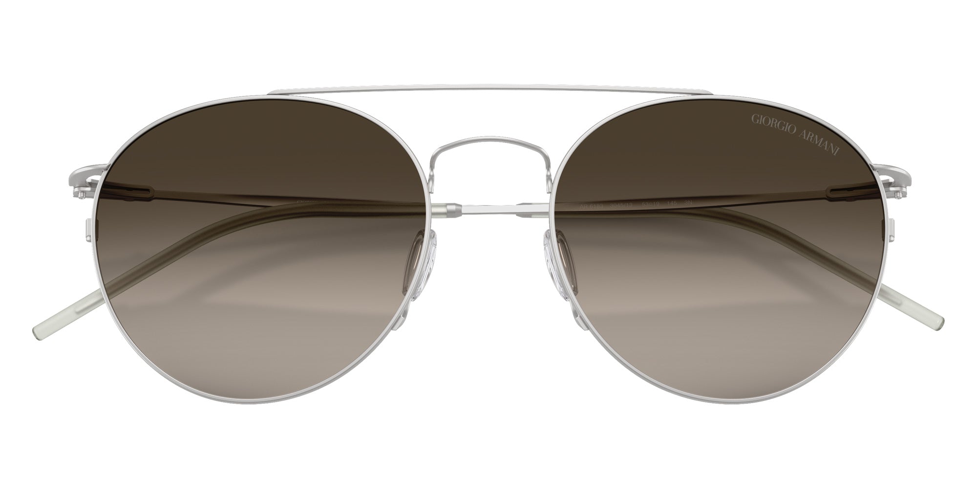GIORGIO ARMANI AR6183 304513 53 - Matte Silver #id:ar6183304513_s:108100