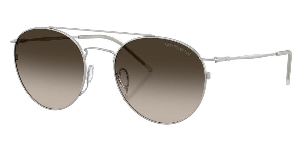 GIORGIO ARMANI AR6183 304513 53 - Matte Silver #id:ar6183304513_s:108105