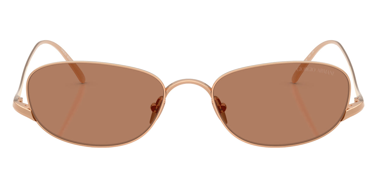 GIORGIO ARMANI AR6186 301173 53 - Rose Gold / Brown #id:ar6186301173_s:100100
