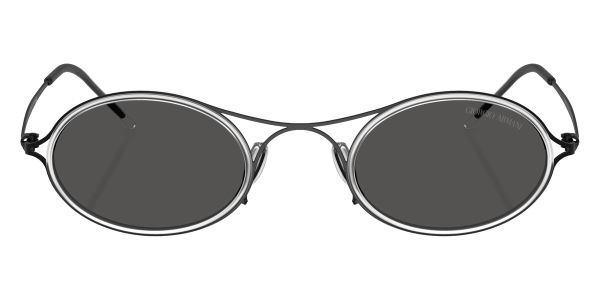 GIORGIO ARMANI AR6187 300187 48 - Matte Black / Dark Gray #id:ar6187300187_s:102100